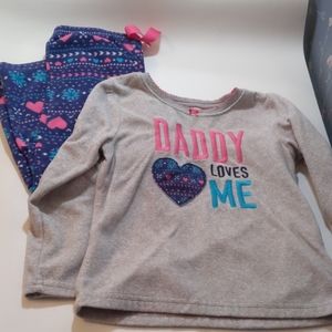 Carter's 4/5T Fleece Pajama Set